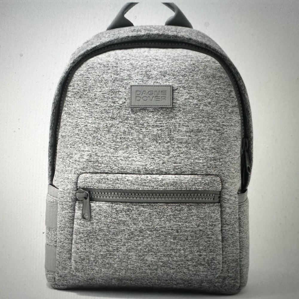 NWOT Dagne Dover Heather Grey Dakota Neoprene Backpack